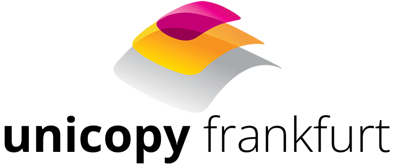 unicopy frankfurt: Dein Copyshop zum Drucken, Kopieren, Binden, Scannen und Plotten. Unsere Spezialität: Seminar- und Masterarbeiten
